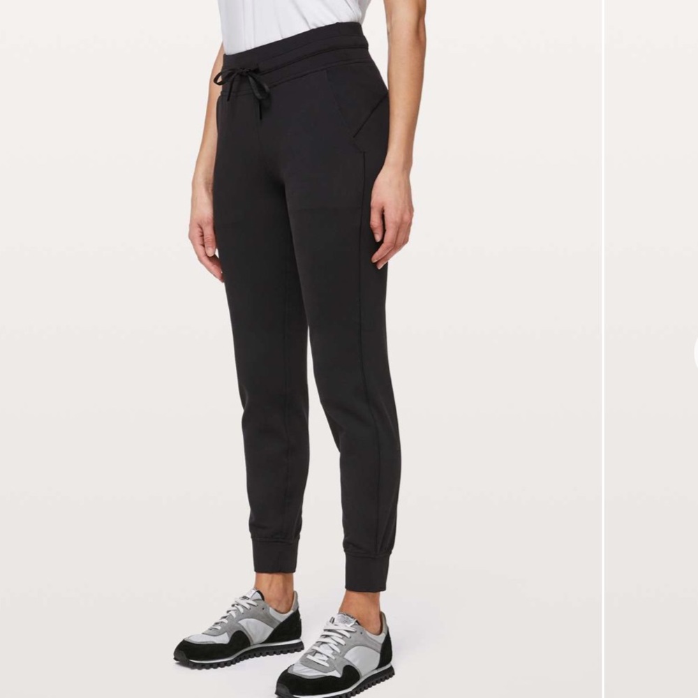 Lululemon Ready To Rulu High Rise Jogger Pants in Black Sz 0